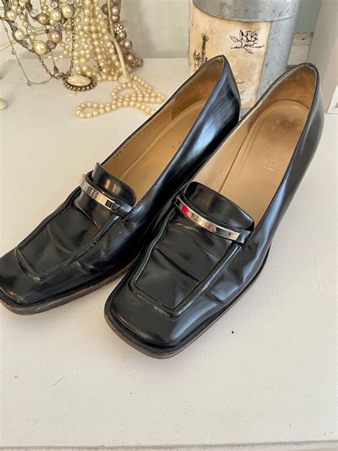 vintage gucci loafers womens size 9